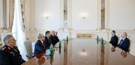 İlham Əliyev Türkiyənin daxili işlər nazirini qəbul etdi - FOTOLAR