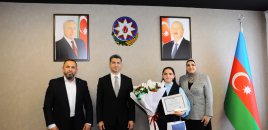 İcra başçısı “Əlaçı” verilişinin qalibi ilə görüşdü - FOTOLAR