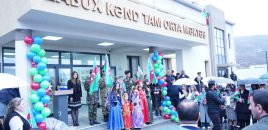 Zəfərin işığında qurulan təhsil: Laçının Zabux kəndində yeni məktəb