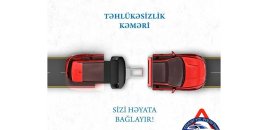 DİN: İlk üç ayda avtoqəzalarda ölənlərin 33,6 faizi təhlükəsizlik kəmərini bağlamayanlar olub