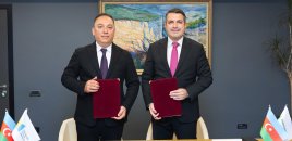 Mingəçevir Dövlət Universiteti ilə “Rabitəbank” ASC arasında əməkdaşlıq memorandumu imzalandı - FOTOLAR