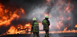 Qazaxıstanda yaşayış binasında yanğın nəticəsində üç uşaq ölüb