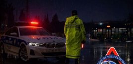 Yağışlı hava ilə bağlı sürücülərə müraciət