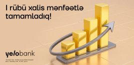 Yelo Bank ilk rübdə faiz gəlirlərini 25% artırıb