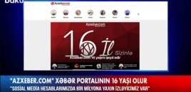 Baku TV və ARB TV "Azxəbər"i təbrik etdi - VİDEO