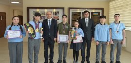 Emin Əmrullayev Xaçmazda tədris prosesi ilə tanış oldu