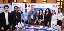 Qazaxıstan Bakıda keçirilən beynəlxalq sərgidə təhsil imkanlarını təqdim edib-FOTOLAR