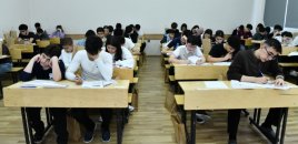 Ölkədə ilk dəfə 5 fənn üzrə 832 şagirdin iştirakı ilə Respublika fənn olimpiadasının final mərhələsi ADNSU-da keçirilir