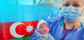 Xankəndi şəhərində dünyaya gələn ilk uşağın anasına vəzifə verildi