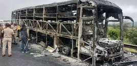 İraqda zəvvarları daşıyan avtobus yandı - 25 nəfər öldü