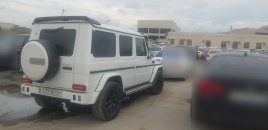 "Kia"nı vuraraq təhqir edən "Gelandewagen" sürücüsü saxlanıldı - FOTO