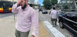 Polşada azərbaycanlı sürücüyə hücum olunub - FOTOLAR