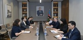 Ceyhun Bayramov ABŞ rəsmisi ilə TRIPP-i müzakirə etdi