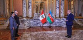 Peru prezidenti Azərbaycan səfirinin etimadnaməsini qəbul edib