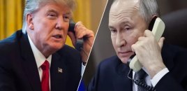 Tramp və Putin arasında telefon danışığı olub