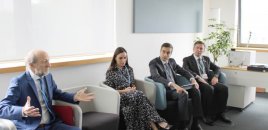 Leyla Əliyeva UNFCCC-nin icraçı katibi Saymon Stillə görüşüb