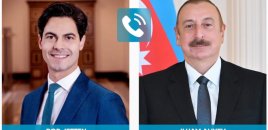 İlham Əliyev Niderlandın Baş naziri ilə telefon danışığı apardı