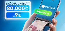 Bank of Baku-dan krediti 100% tam onlayn kredit əldə edin