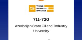 ADNSU QS Dünya Universitetləri Reytinqində 180 pillə irəliləyərək 711–ci yerə  yüksəldi