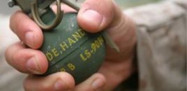 13 yaşlı qızın əlində qumbara partladı