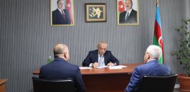 Zaur Mikayılov Zaqatala rayonunda vətəndaşlarla görüşdü