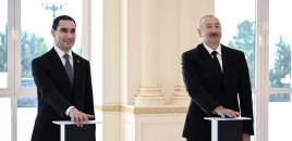 Azərbaycan bu ölkəyə tanker hədiyyə etdi - Mərasimdən fotolar