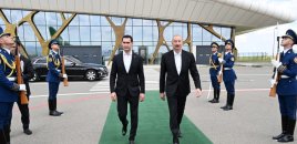 Türkmənistan Prezidentinin Azərbaycana dövlət səfəri başa çatdı - FOTOLAR