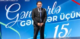 Gənclər Fondunun Səyyar Gənclər Xidməti layihəsinin Şəkidə açılışı baş tutdu - FOTOLAR