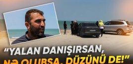 Dənizdə batan Vüqarın dayısı: "Dedi ki, başımı kəssəniz də, danışmaram" - VİDEO