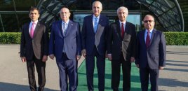 Numan Kurtulmuş Azərbaycandadır - Foto
