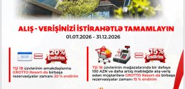 “Ticarət Şəbəkələrinin İnkişafı” İctimai Birliyi və GROTTO Resort Azərbaycanda unikal əməkdaşlığa başlayır