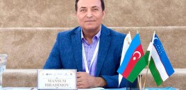 Mənsum İbrahimov beynəlxalq tədbirdə Azərbaycanı təmsil etdi - Fotolar