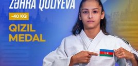 Zəhra Quliyeva Avropa çempionu oldu