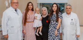 Leyla və Arzu Əliyevalar Milli Onkologiya Mərkəzində - Fotolar