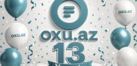 Oxu.az 13 yaşını qeyd edir