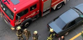 Bakıda yaşayış kompleksində yanğın - Maşınlara ziyan dəydi