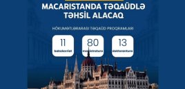104 azərbaycanlı Macarıstanda təhsil almaq hüququ qazandı