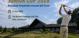 Quba Palace Hotel beynəlxalq qolf turnirinə ev sahibliyi edəcək