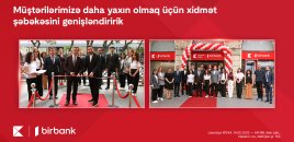 Kapital Bank 116 filial, 51 şöbə və 1274 ATM ilə ölkənin ən böyük xidmət şəbəkəsinə malik bankıdır