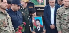 Daha bir itkin düşmüş şəhidimiz Kəlbəcərdə dəfn olundu - FOTOLAR