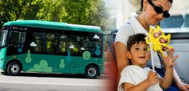 Bakıda bu avtobuslar pulsuz oldu - VİDEO