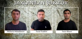 Şirvanda 34000 manatlıq naqil oğurlayan üç nəfər saxlanıldı
