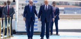 Trampı Ankarada Ərdoğan qarşıladı