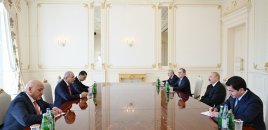 Prezident qəbul keçirdi - Fotolar