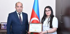 Xırdalan məktəblisi Çin universitetinə qəbul oldu
