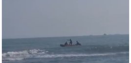 Dənizdə batan 19 yaşlı qızın axtarışları davam etdirilir - VİDEO