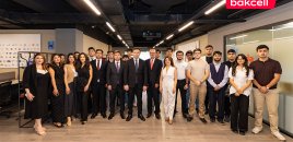 “Bakcell” və Gənclər Fondu təqaüd proqramının qalibləri ilə görüş keçirdi - Fotolar