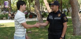 Polis əməkdaşı və abituriyent o hadisədən danişdilar - VİDEO