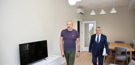 İlham Əliyev Şuşada dövlət-özəl tərəfdaşlığı çərçivəsində görülən işlərlə tanış olub - Fotolar