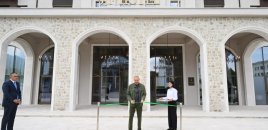 İlham Əliyev “Xankəndi” hotelinin açılışında iştirak edib - FOTO